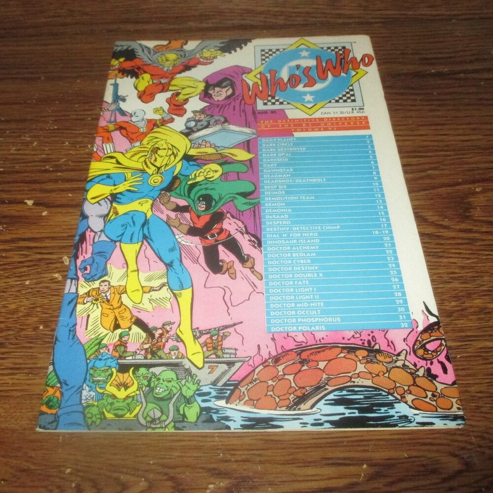 DC Comics Who's Who: The Definitive Directory - Volume 6 (DC Comics, 1985)